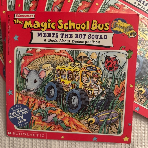 The Magic School Bus – Meets the Rot Squad (Set of 7) – Softcover - Picture 2 of 9